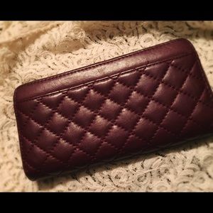 Coach park quilted leather wallet